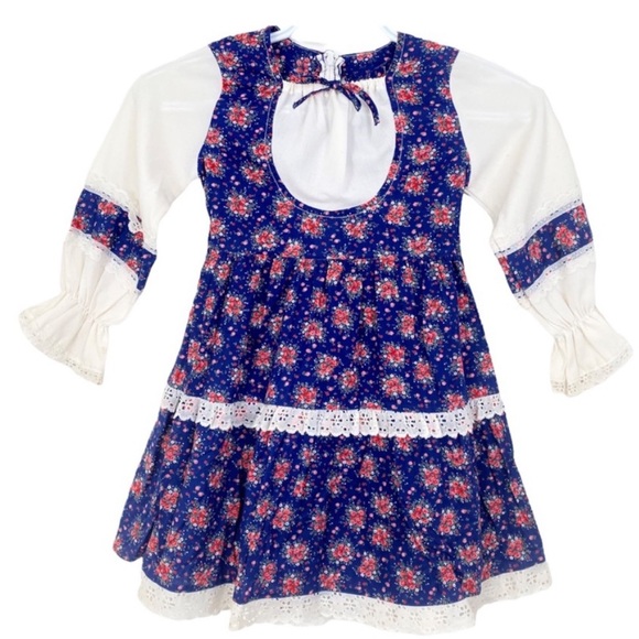 Toddler 1970’s Vintage Dress - Picture 1 of 5